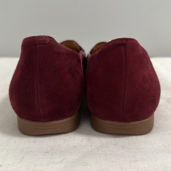 NWT Dansko Women’s Wine Glazed Leather and Suede Loafers size 38 7.5 - Picture 5 of 7